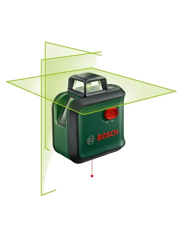 Bosch DIY AdvancedLevel 360 Linjelaser grön laser
