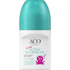 ACO Sun Kids Active Roll-on SPF50+ Parfymfri 50 ml
