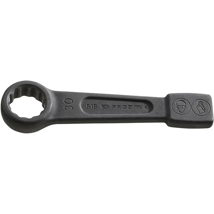 Facom 51B.36 Slagringnyckel brunerad polygon 36mm