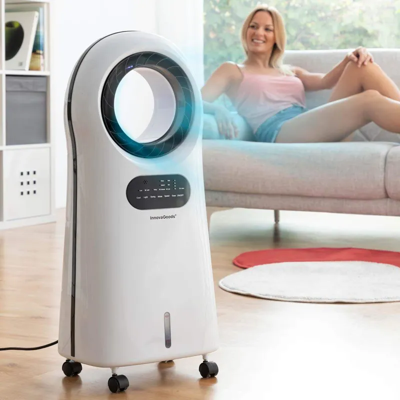 Evaporativ Luftkonditionering med LED