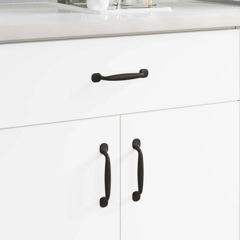 vidaXL Möbelhandtag 250 st Svart 130 x 19,4 x 22,3 mm Aluminium