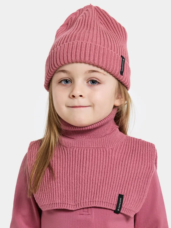 Didriksons Kids’ Delfinen Scarf Heather Pink (#4609)