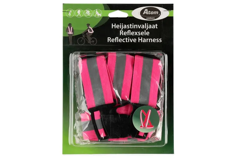 Justerbar Reflexsele Rosa
