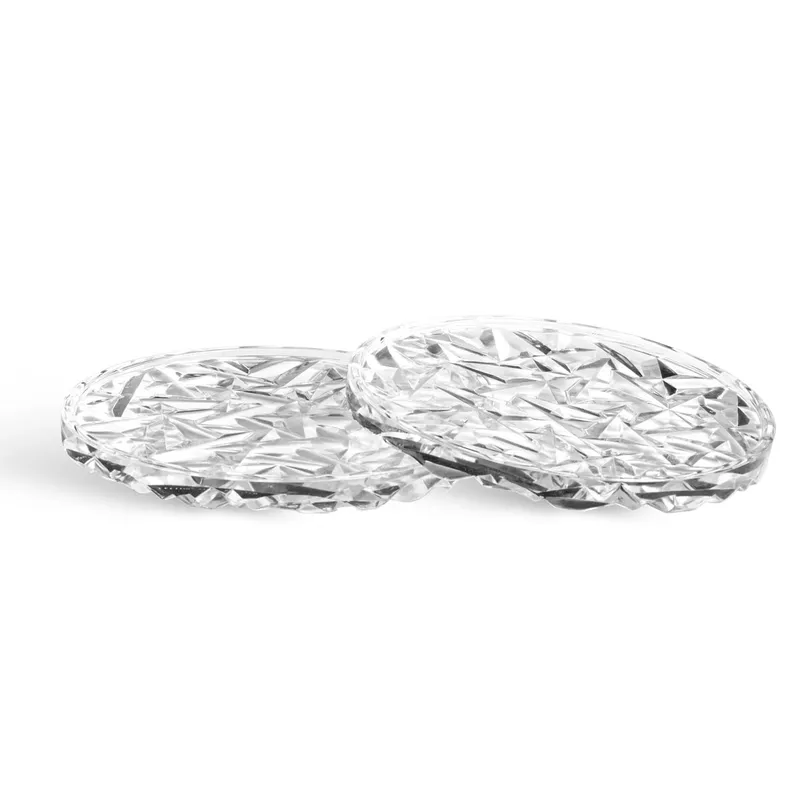 Orrefors Carat glasunderlägg Ø10 cm 2-pack Klar