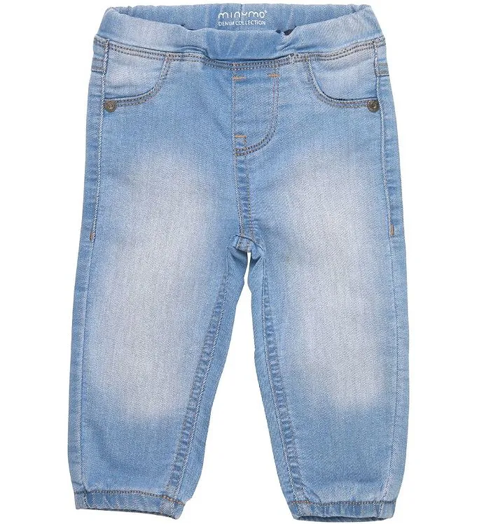 Minymo Jeans – Loose Passform – Light Dusty Blue (#2704)