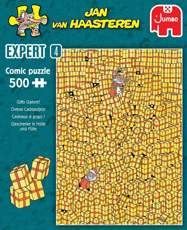 Pussel – Expert 4: Paket överallt! 500 bitar