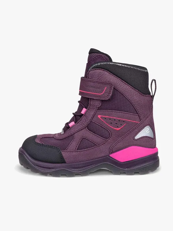 Ecco Vinterkängor - Tex - Snow Mountain - Svart/Mauve (#5991)