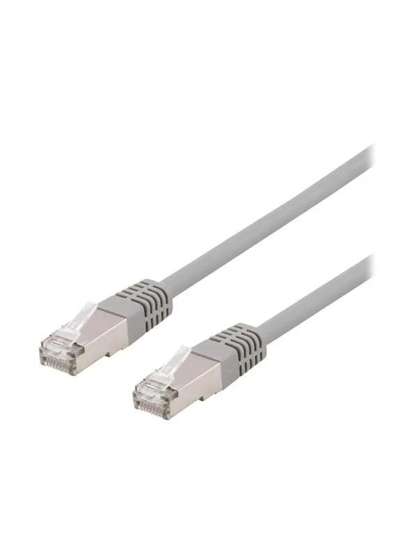 Deltaco patch cable - 1 m - grey - Grå - 1m (#2333)