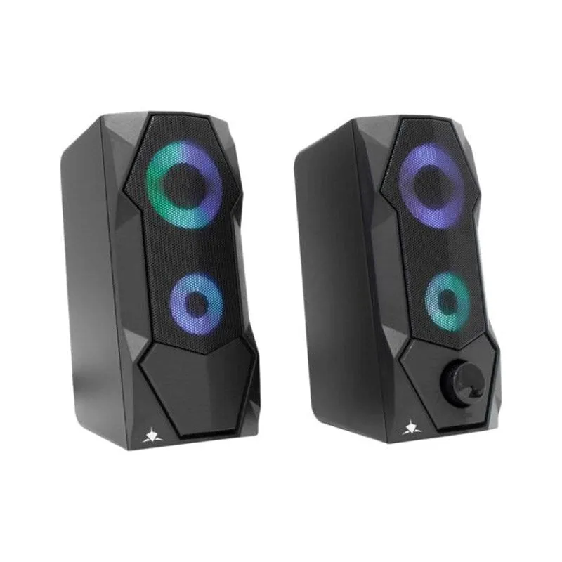 White Shark FLOW Loudspeaker - 2.0-kanals - Black