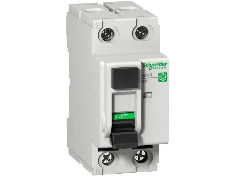 Schneider Electric Multi 9 GFP Jordfelsbrytare A-SI, 2-polig 40A, 26mA