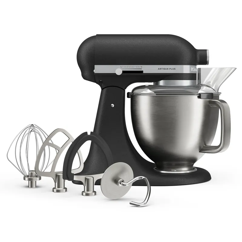 Kitchenaid Artisan Plus köksmaskin 4,7 liter, cast iron black