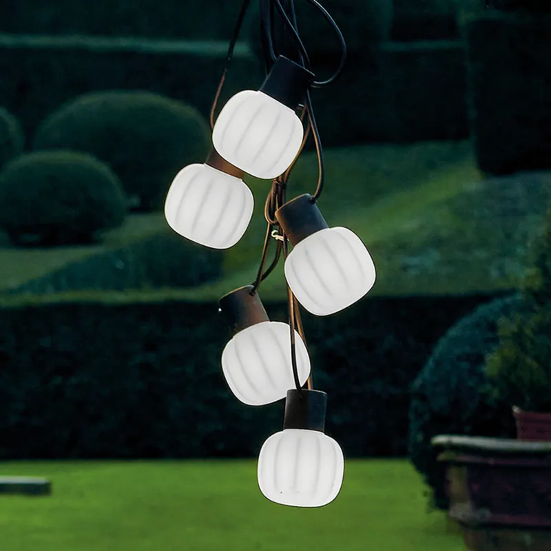 Kiki 5 Utomhus Ljusslinga - Martinelli Luce - Design - Plast