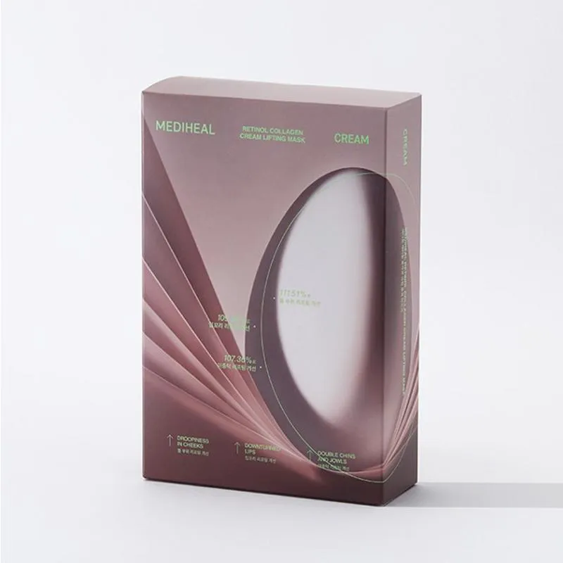 [MEDIHEAL] Retinol Collagen Cream Lifting Mask 30ml*4EA