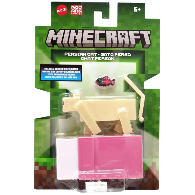 Minecraft Figur Persian Cat - Minecraft - Leksaksaffären