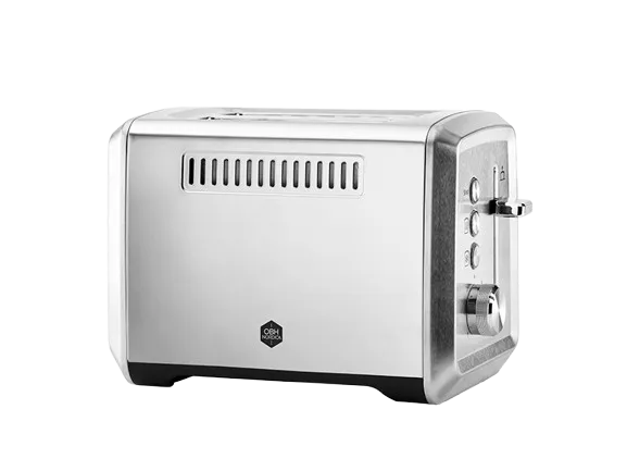 OBH NORDICA Prime Brödrost 2 Brödskivor Rostfritt Stål JK321DS0