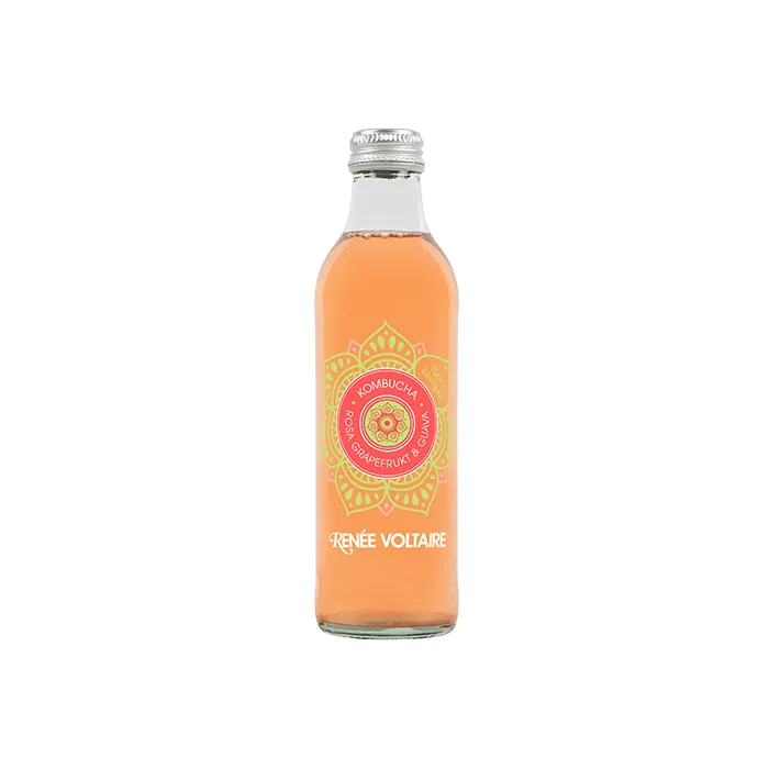 Renée Voltaire Kombucha Rosa Grapefrukt & Guava EKO 275 ml