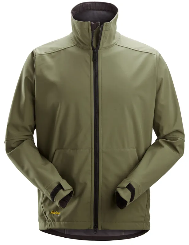 Snickers Workwear 1205 Softshelljacka khakigrön L