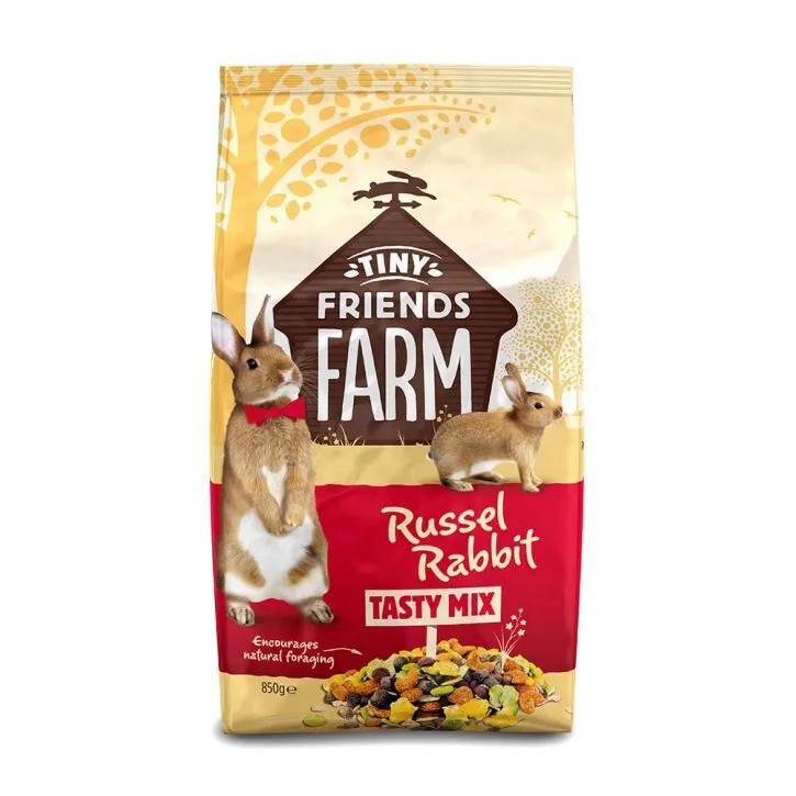 Russel Rabbit Tasty Mix Foder för Kanin - 5 kg