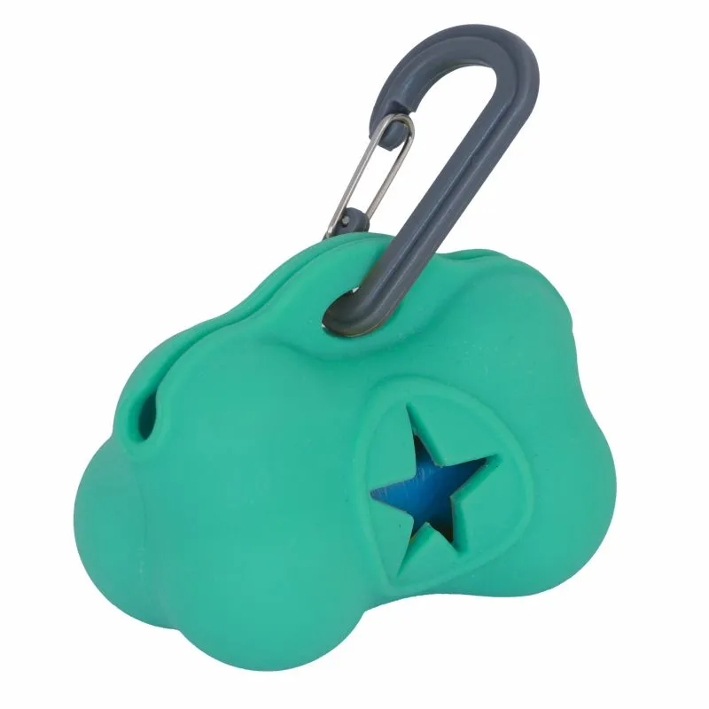 Dogman Silicone Soft Bag Holder Turquoise