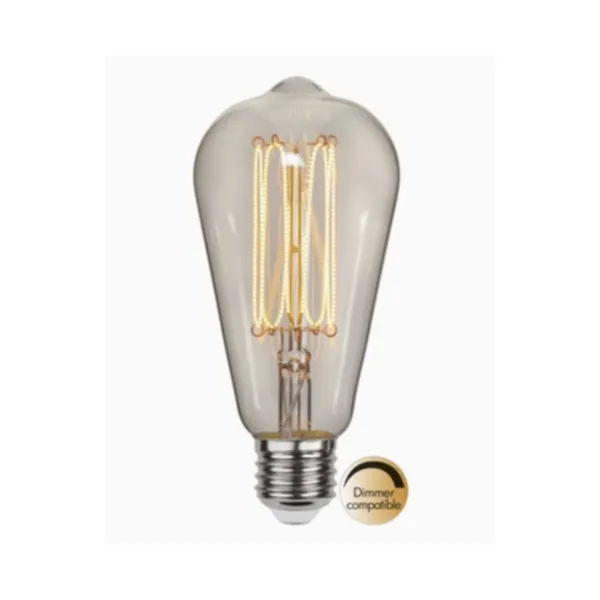 E27 dimbar LED-lampa 3,8W 1800K 200 lumen