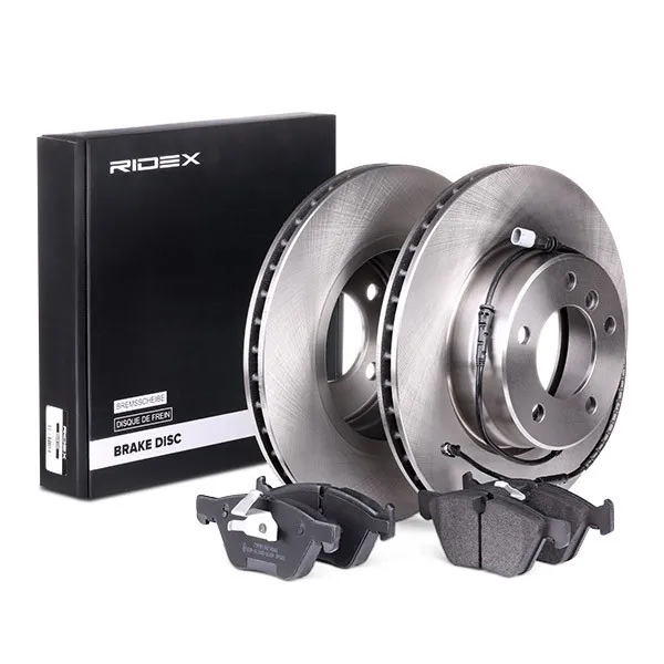 Bromssats, skivbroms RIDEX 3405B0281