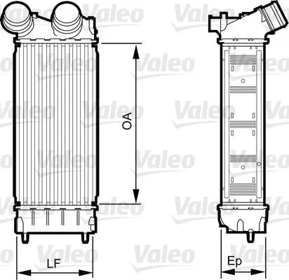 Intercooler VALEO 818226