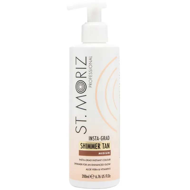 St Moriz Pro Insta-Grad Shimmer Tan Medium 200 ml