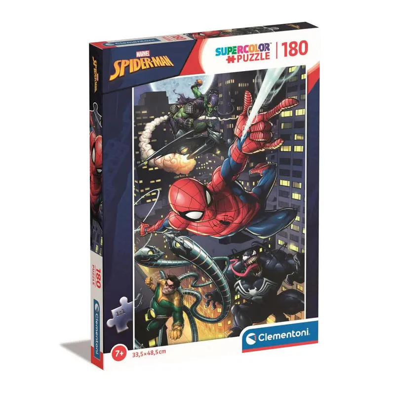 Clementoni Jigsaw Puzzle - Spiderman 180pcs. 2D Pussel