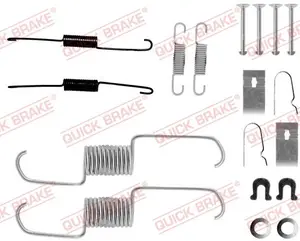 QUICK BRAKE 105-0743 Monteringssats, bromsbackar