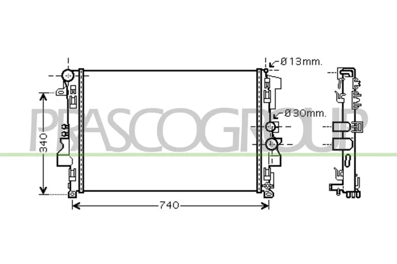 Kylare PRASCO ME907R014