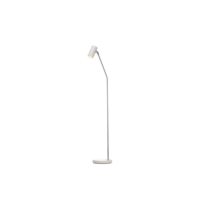 Örsjö Belysning Minipoint rak golvlampa, vit 121cm