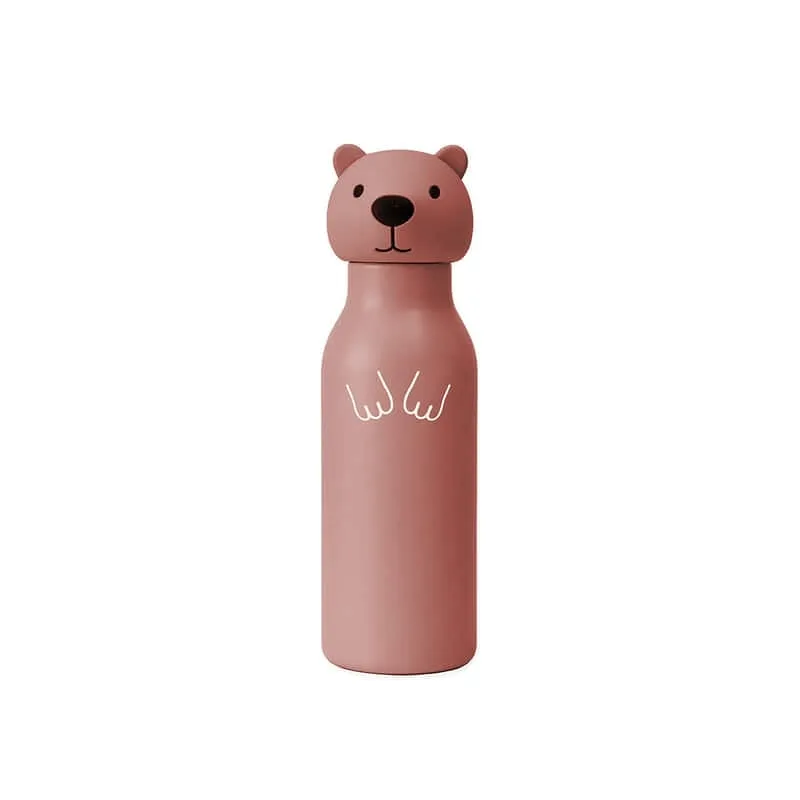 ZAZU Capybara Thermo Vattenflaska 400 ml, Rosa