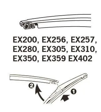 Torkarblad TRICO EFB6014L