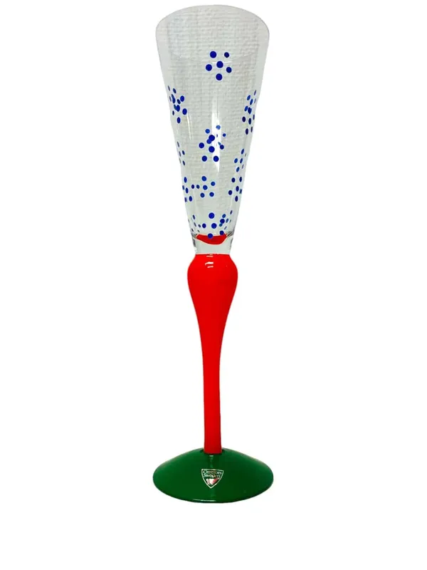 Orrefors – Clown – Champagne glas Design Anne Nilsson