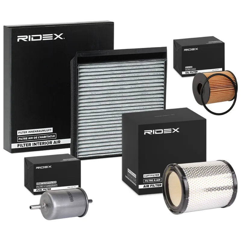 Filtersats RIDEX 4055F26527