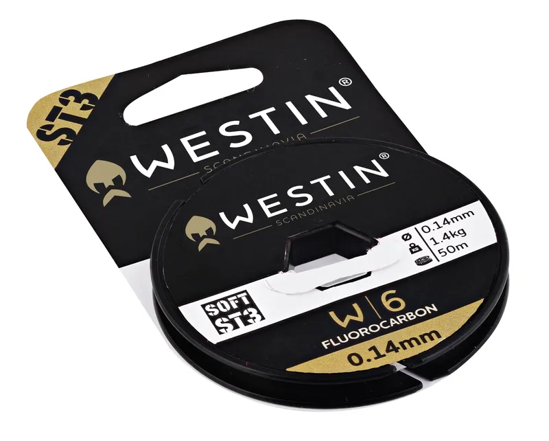 Westin W6 ST3 Fluorcarbon 50m Clear