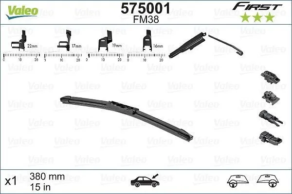 Torkarblad VALEO 575001