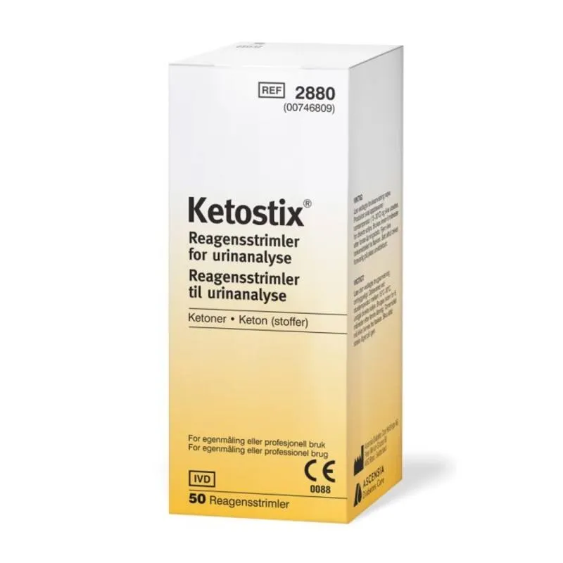 Contour Diabetes Solutions Ketostix teststickor 50 st