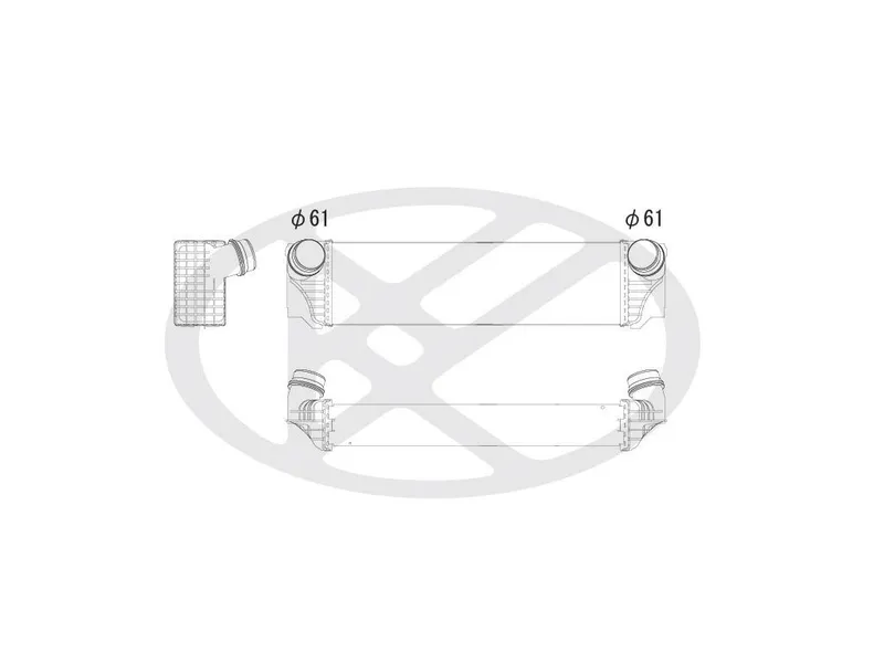 Intercooler KOYORAD IA420110