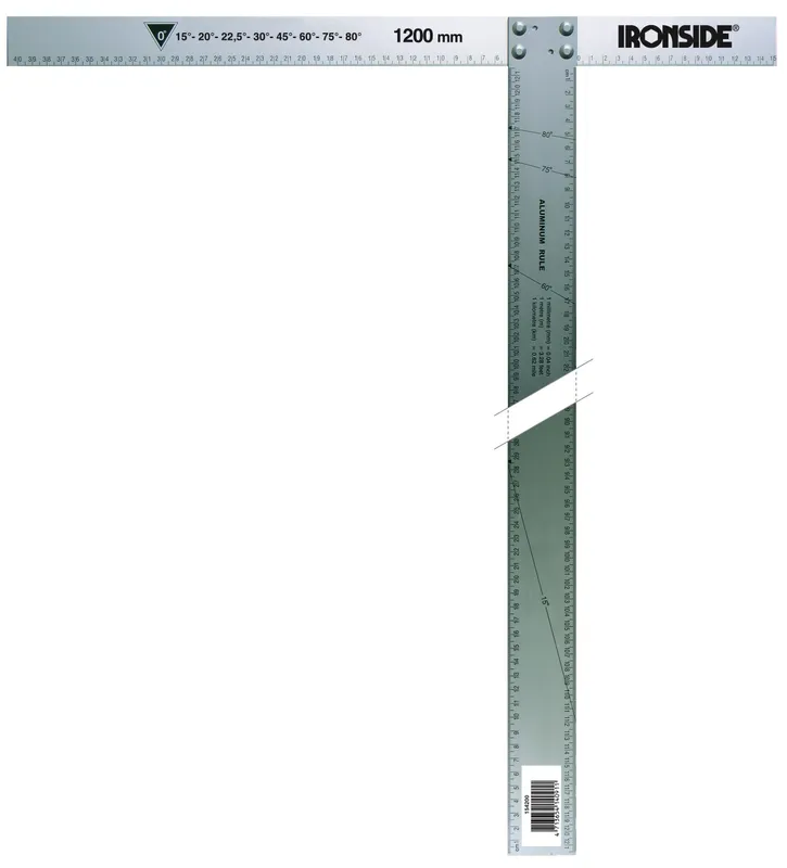 Ironside 154201 Gipsvinkel 900 mm, aluminium