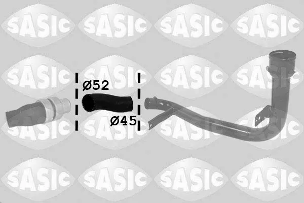 Laddluftslang SASIC 3330055
