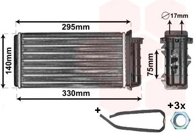 Värmepaket VAN WEZEL 17006183