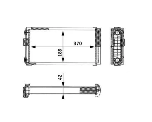 Värmepaket MAHLE AH 134 000P