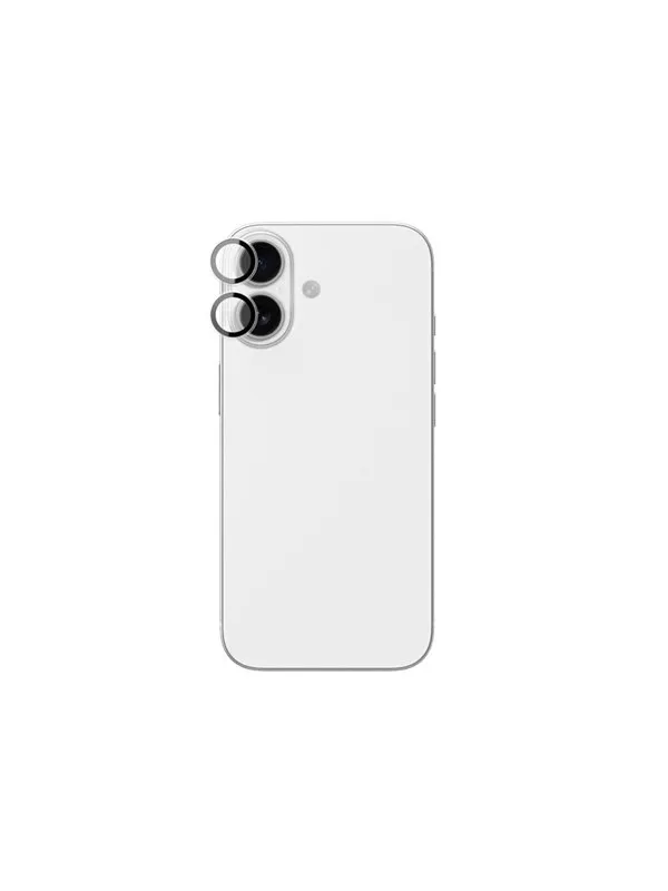 AmazingThing Lens Glass for iPhone 17 with Clear Frame