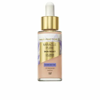 Max Factor Miracle Pure 2In1 Skin Reset Serum Foundation 01 Fair - 30 ml