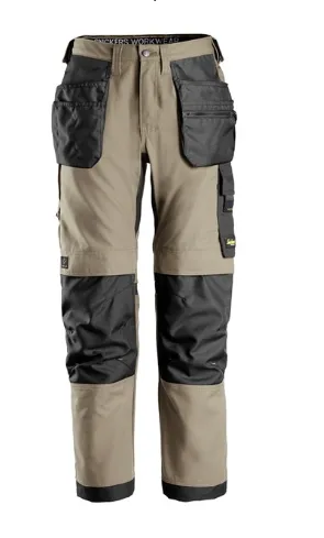 ARBETSBYXA STRCH CANVAS KHAKI/SVART STL 116 | Beijerbygg Byggmaterial