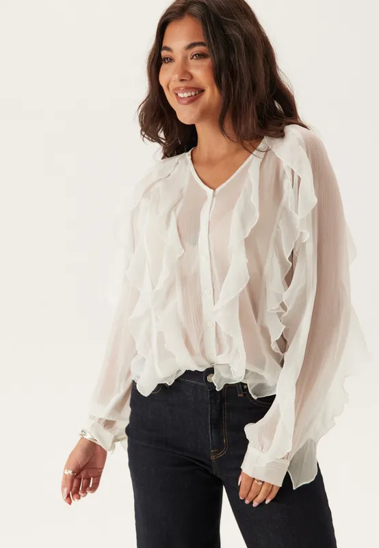 Vimitalla V-neck L/S FLOUNCE S (#2319)