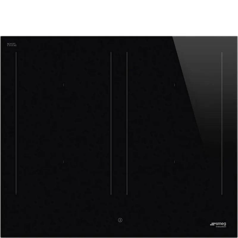 Induktionshäll 60 cm SIM3644D Smeg Universal svart