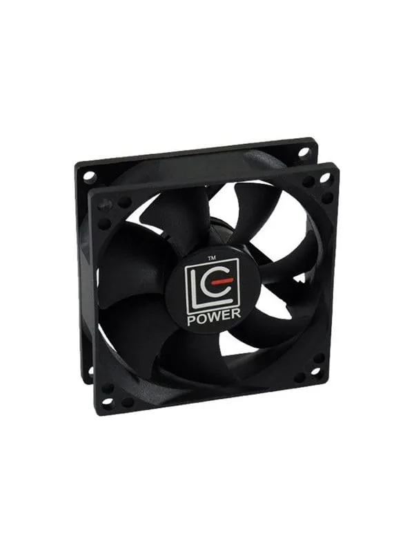 LC Power case fan - Chassi fläkt - 80mm - Svart