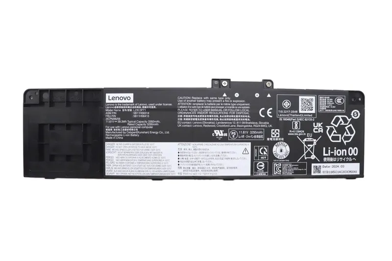 Lenovo Laptop Batteri 3C, 39,3Wh, 11,61V, Lilon, CXP, L23C3P71